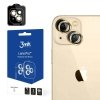 3MK Lens Protection Pro iPhone 14 6,1złoty/gold Ochrona na obiektyw aparatu z ramką montażową 1szt.